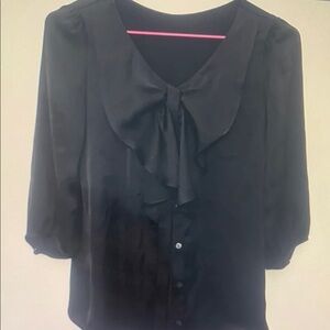 Elegant Black Women's Top